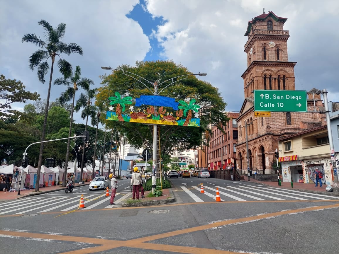 Alumbrado navideño en Medellín