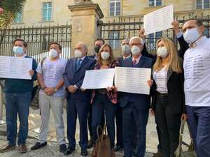 La Coalición de la Esperanza después de encontrarse con Iván Duque