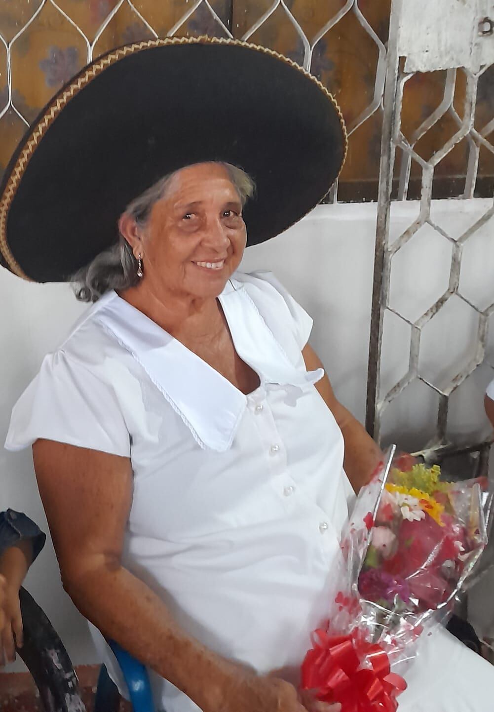 Tomasa Marín De Villalba, mujer fallecida en accidente de tránsito.