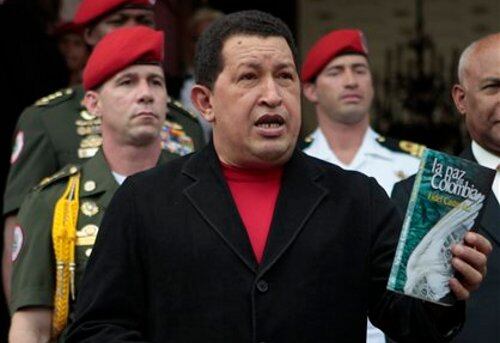 Hugo Chávez. 