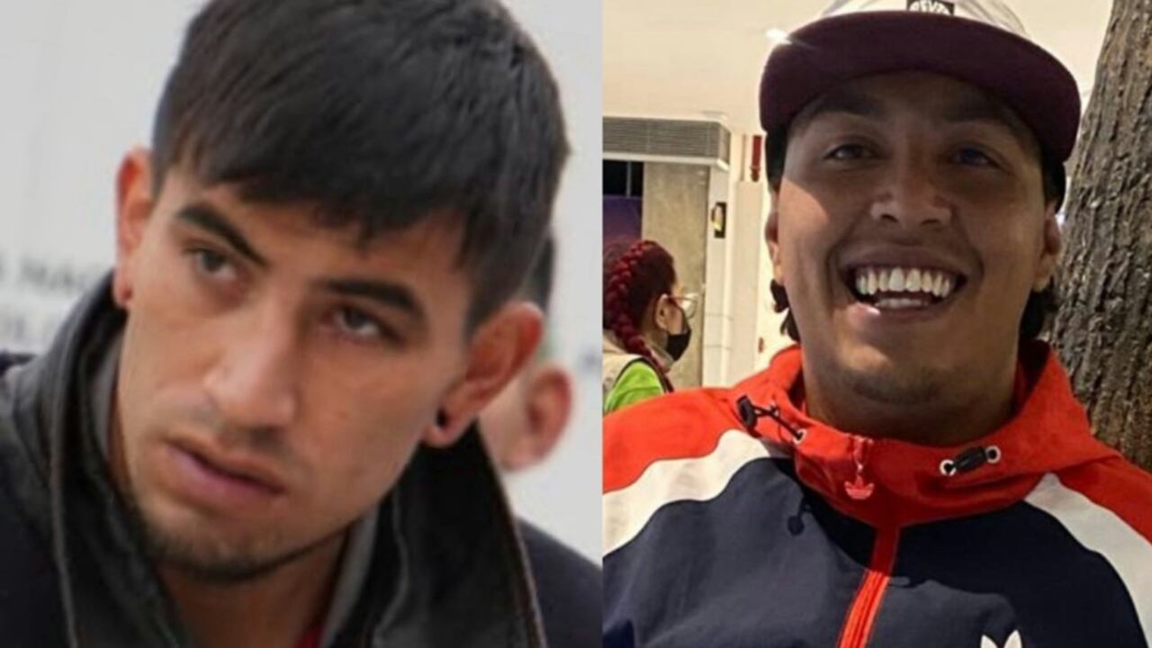 Alias Pelos y Duván Lizcano.