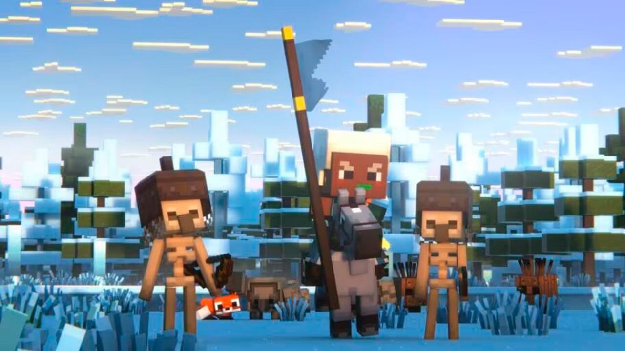Minecraft Legends ofrece una aventura con elementos de estrategia en tiempo real.