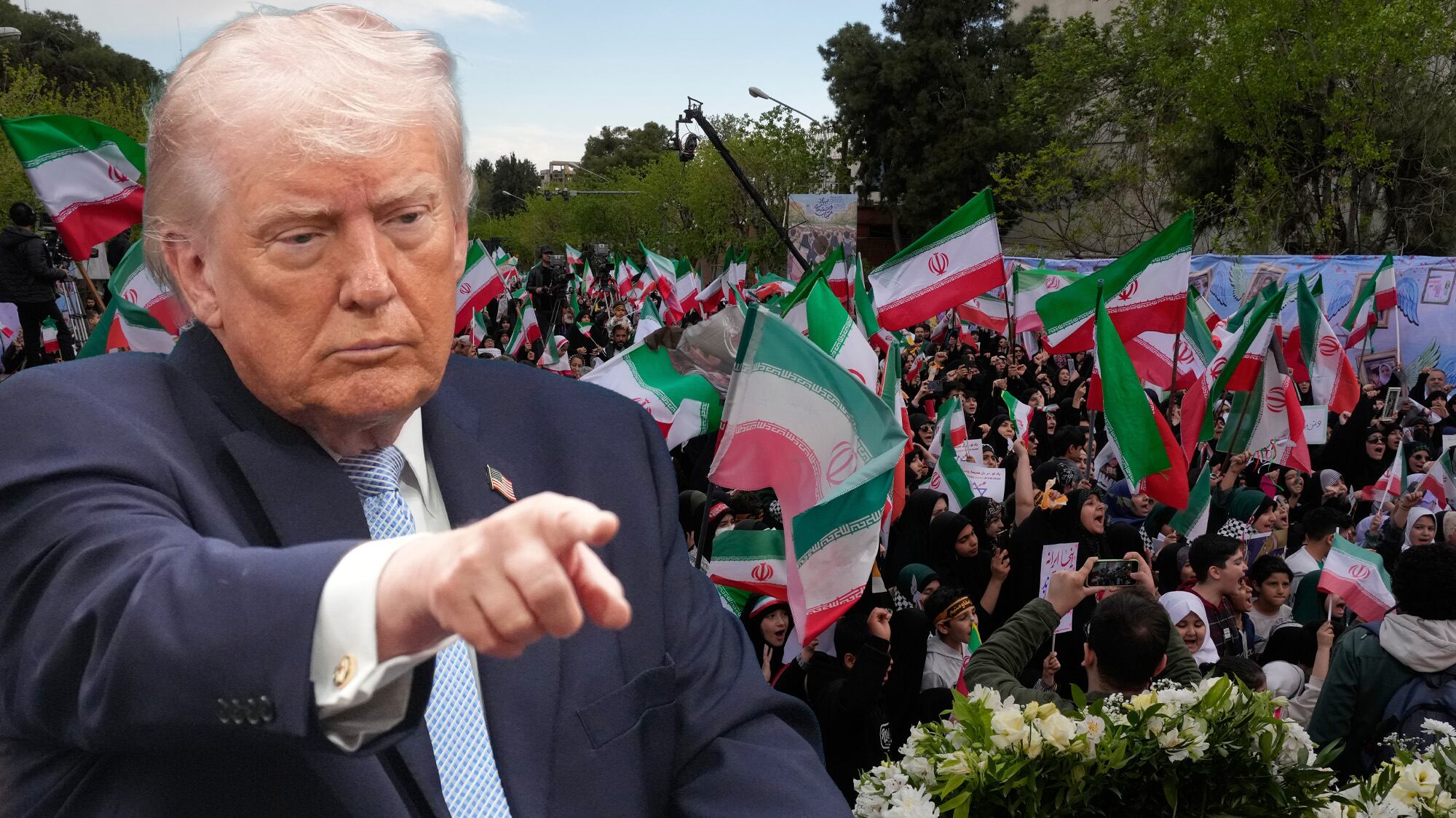 Donald Trump,  guerra Irán