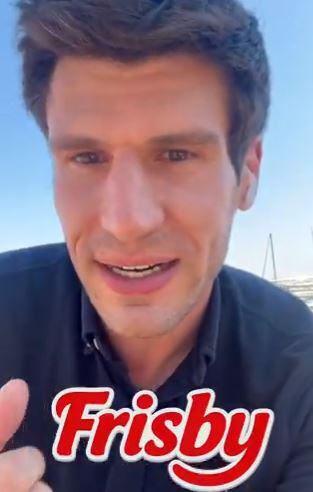 Charles Dupont es el representante de la marca de Frisby España.