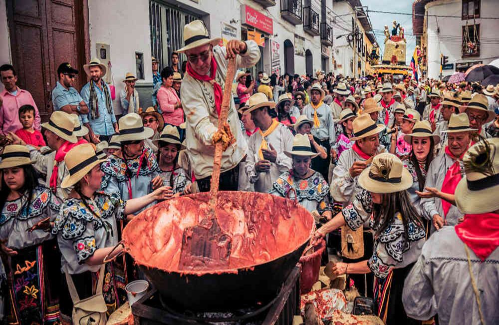 Festival Nacional del Tiple y la Guabina, en el municipio de Vélez.