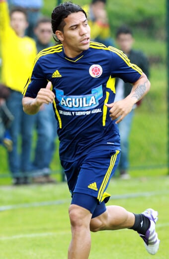Dayro Moreno, además de su amplia experiencia en clubes, supo vestir la camiseta de la Selección Colombia