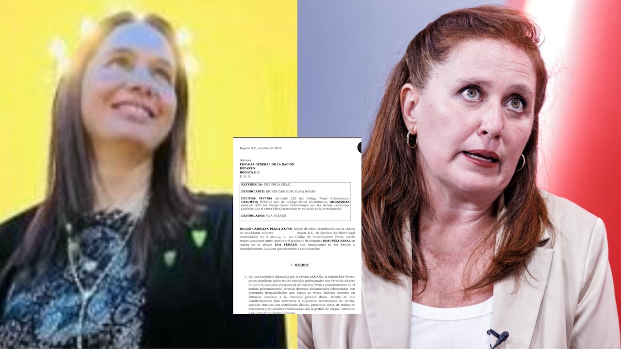 Carolina Plata denunció penalmente a Eva Ferrer.