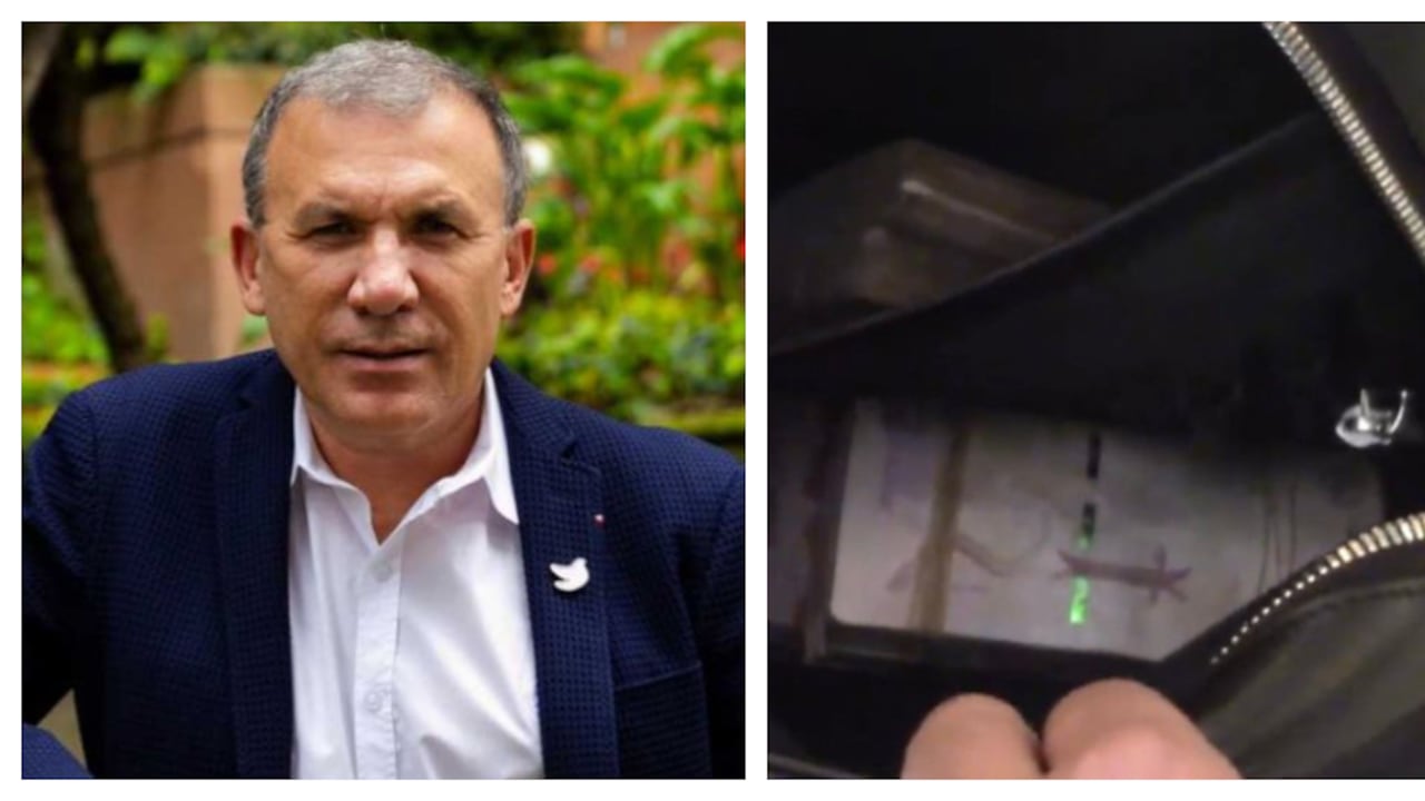 Roy Barreras y el maletín con fajos de billetes