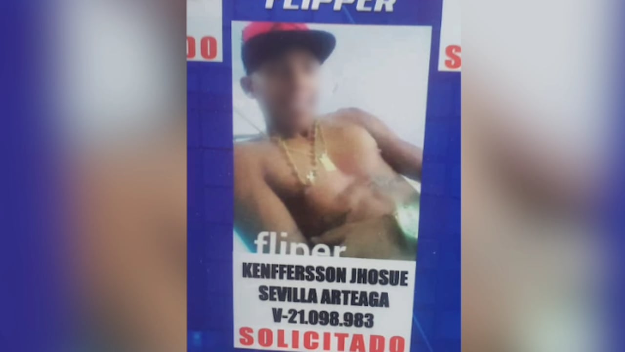 Alias Flypper, sería de acuerdo con la Policía, el segundo cabecilla del mando de la organización criminal del Tren de Aragua.