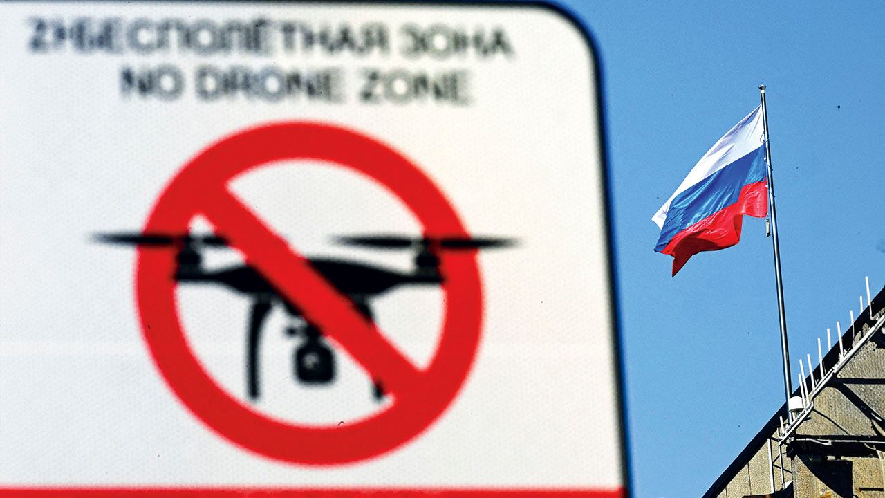 Drones ucranianos derribados por Rusia