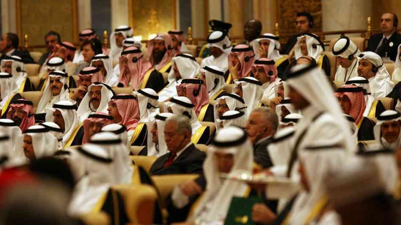 Reunión de la Opep. Archivo Getty.