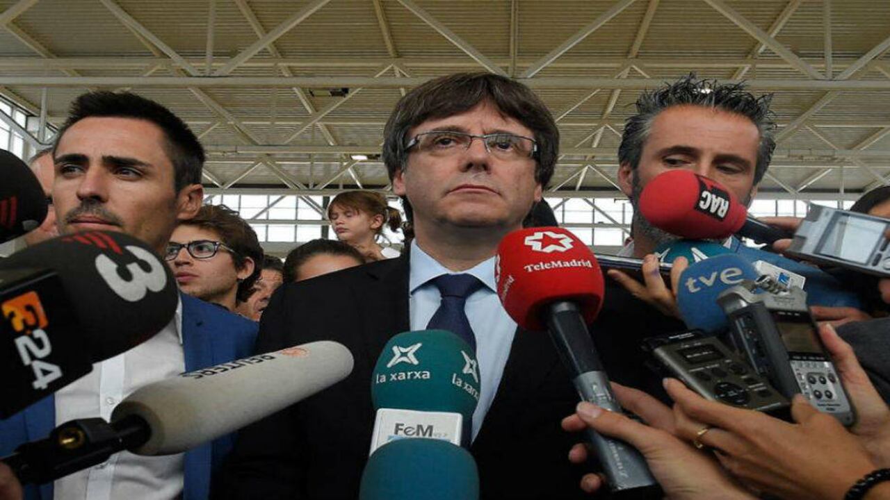 Los catalanes siguen a la espera de la independencia de Cataluña. Foto: AFP