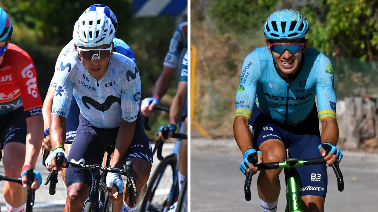 Nairo Quintana y Harold Tejada subieron puestos tras la etapa 12 de la Vuelta a España.