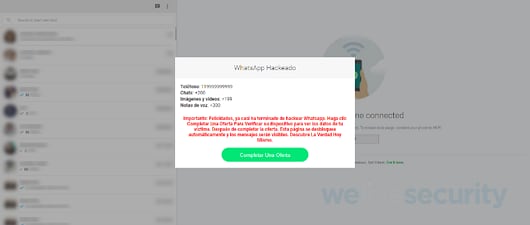 WhatsApp (Foto Cortesía ESET)