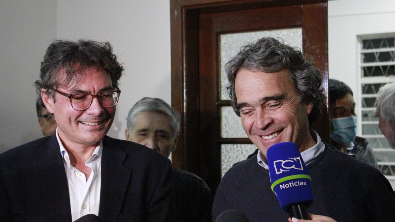 Alejandro Gaviria y Sergio Fajardo