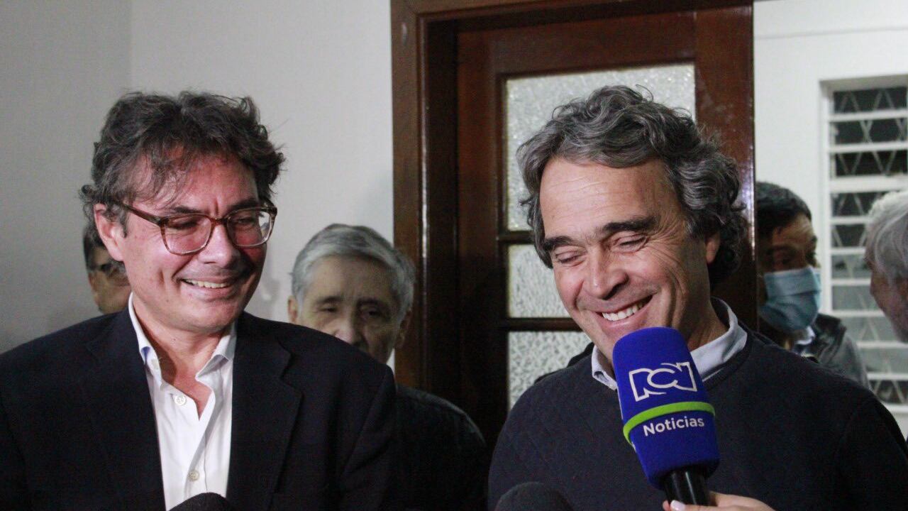 Alejandro Gaviria y Sergio Fajardo.