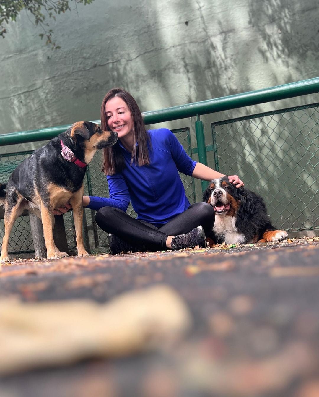 La presentadora tiene dos mascotas