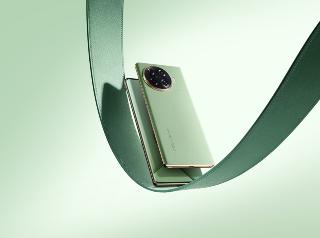 El modelo Magic Skin 2.0 verde trae una cubierta hecha con cuero vegano resistente a altas temperaturas y fabricado con plástico extraído del fondo del mar.