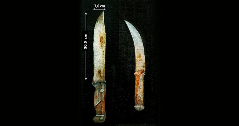  Fernández de la Gala sueña con recuperar lugares emblemáticos de Gabo. Reproducción de las armas homicidas, del pintor Jesús Zurita.