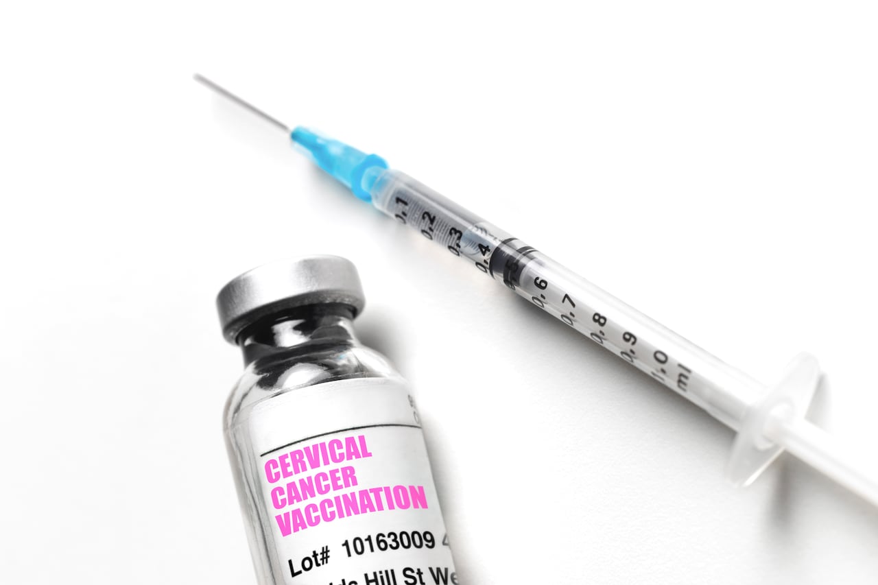 Vacunación contra el cáncer de cuello uterino - Imagen de referencia