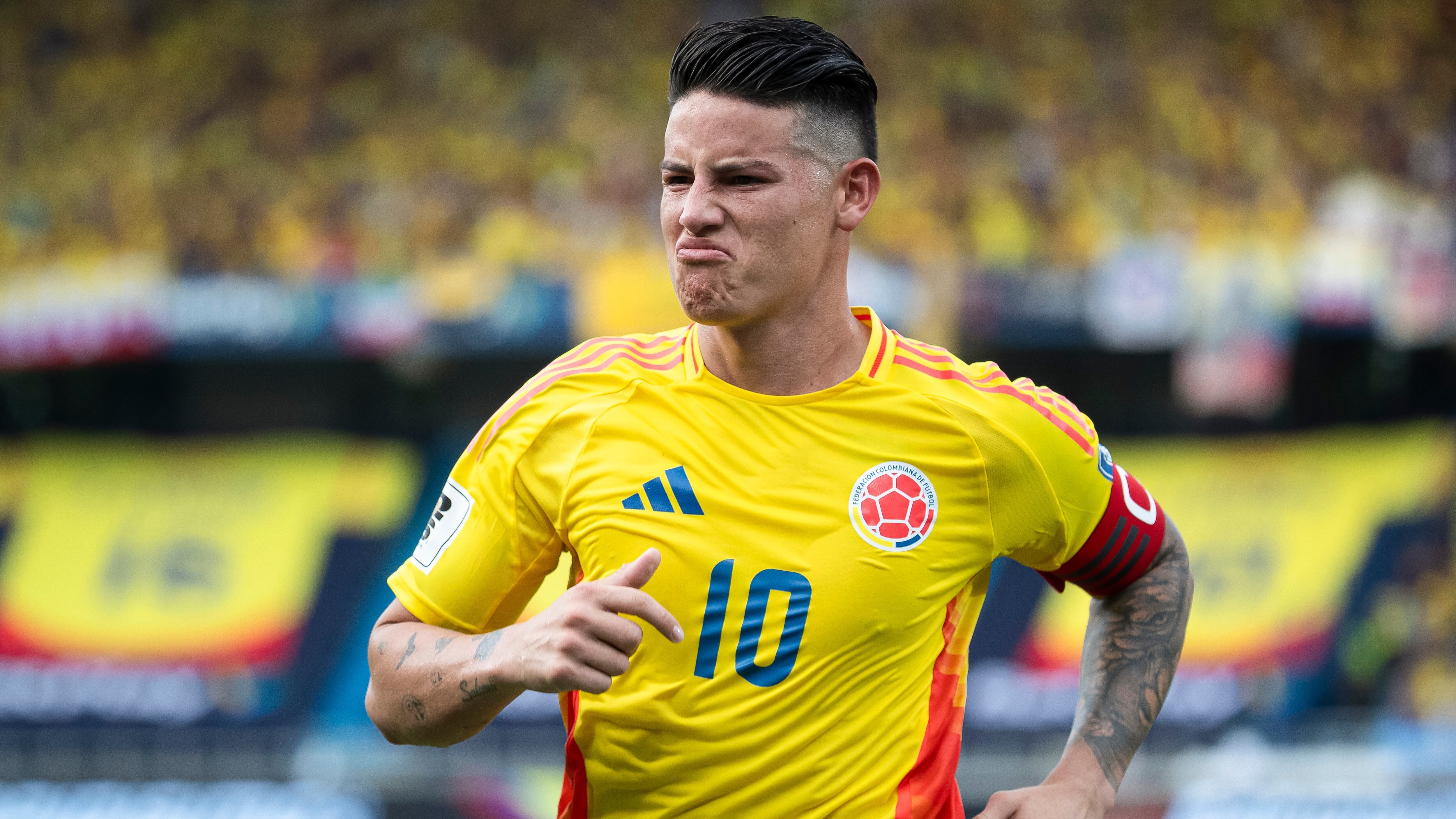 Selección Colombia reveló semblante de James Rodríguez tras poco juego con Rayo Vallecano