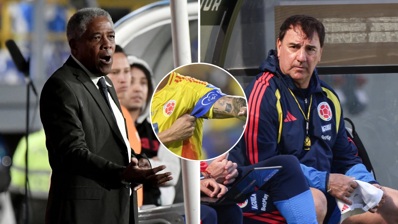 Francisco Maturana (izq.) se refirió a cómo debería elegir Néstor Lorenzo (der.) al nuevo capitán de la Selección Colombia.