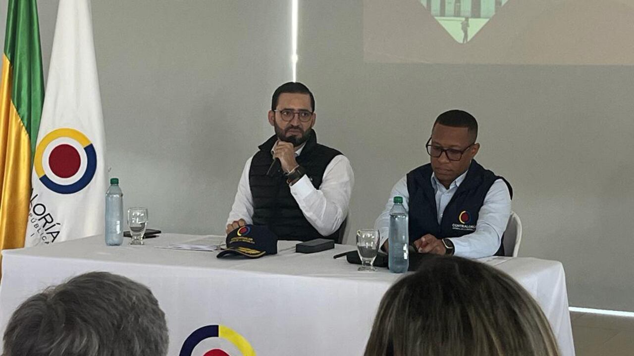 Contralor encargado Carlos Mario Zuluaga en Popayán.