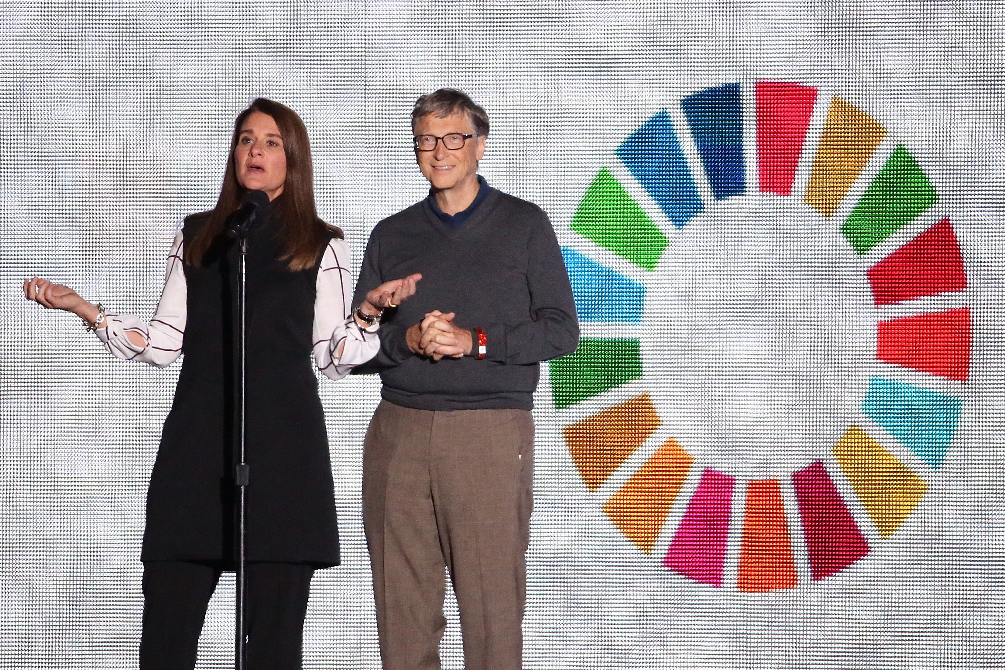 Bill Gates y Melinda Gates
