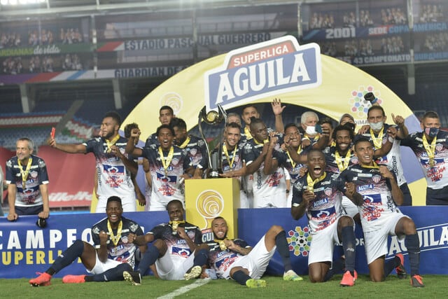 Junior campeón de la Superliga 2020.