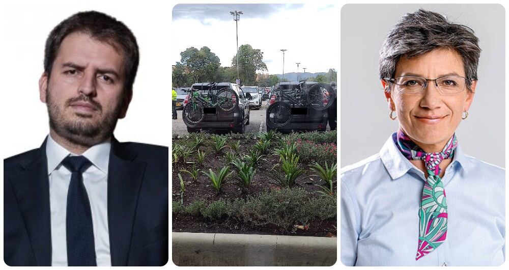 El exconcejal Andrés Forero denuncia a Claudia López por la compra de dos portabicicletas.