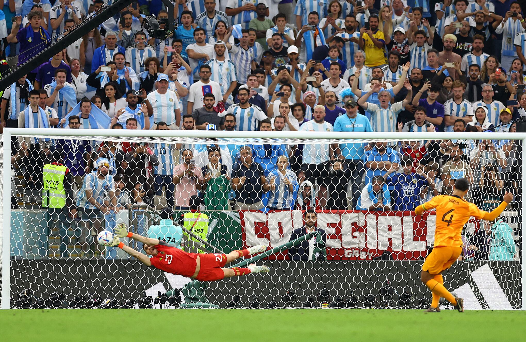 En imágenes : Así se vivieron los primeros partidos de cuarto de final en Qatar 2022