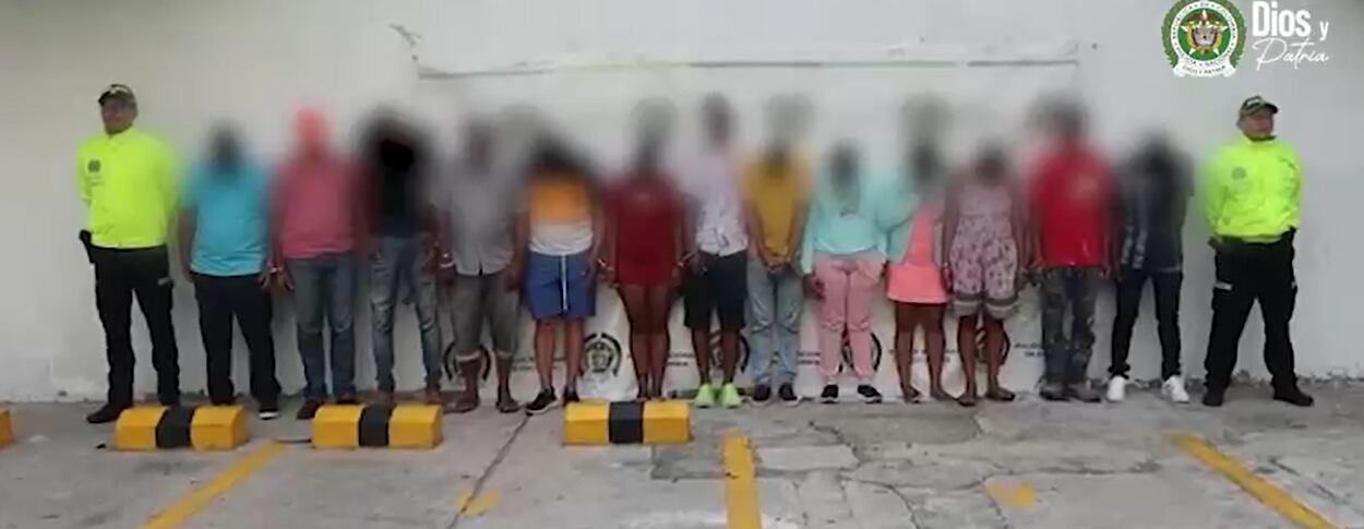 Exclusivo: detectan el primer caso de cibercrimen del Clan del Golfo, 14 personas fueron capturadas.