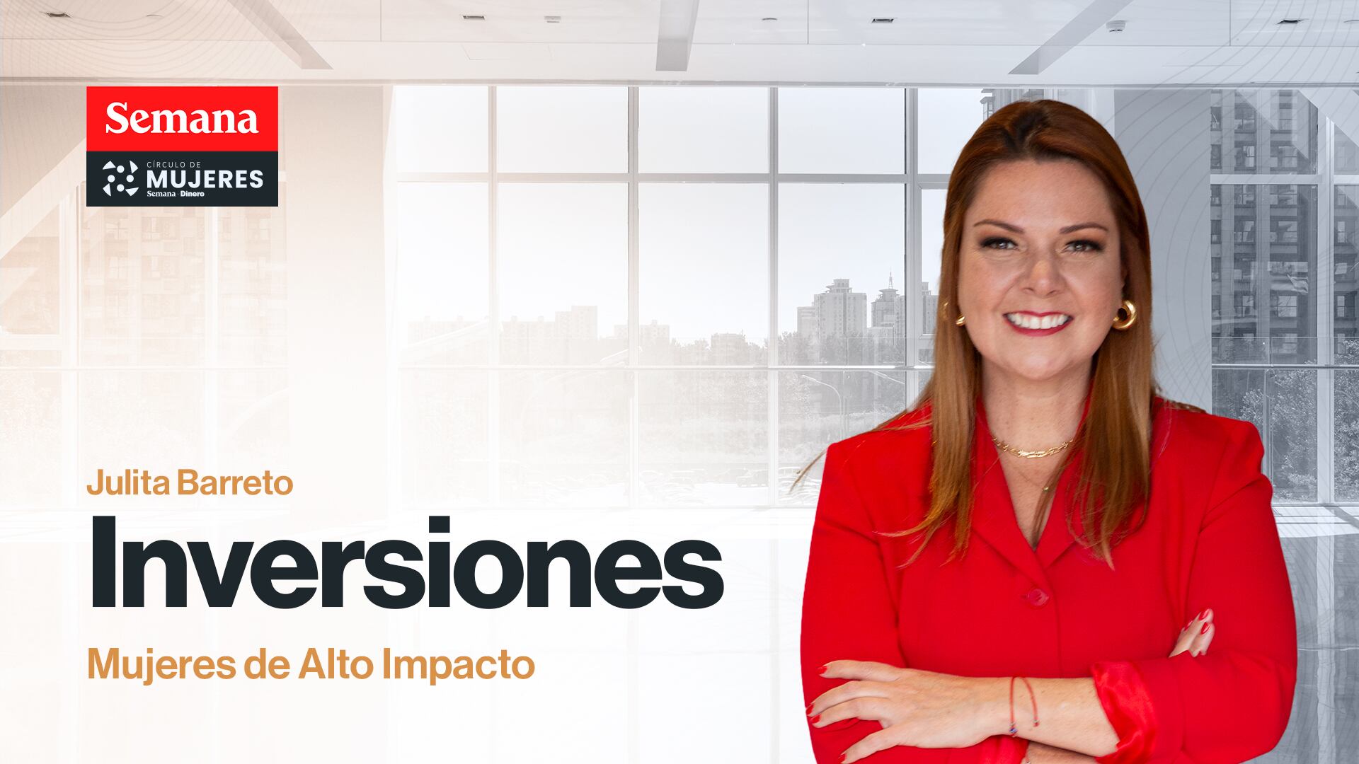 Julita Barreto, Chair de Colombia G100 WEF.