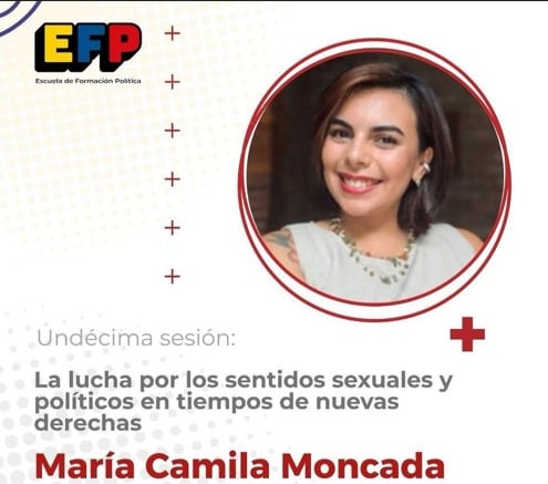 María Camila Moncada, miembro de El País Primero, tiene contrato con el Grupo de Género y Diversidad de MinInterior.