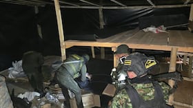 Operación militar en Nariño.