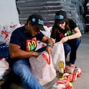 Ayudas humanitarias para los damnificados en Venezuela.