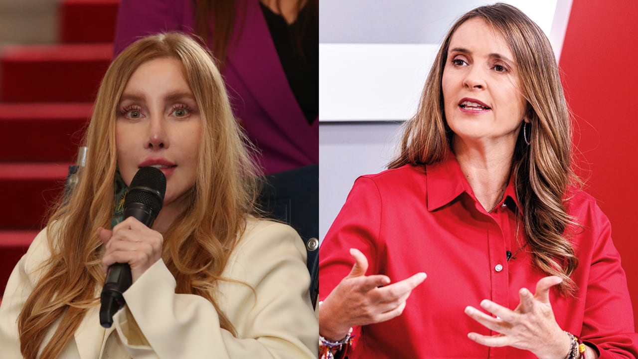 La ministra de Comercio Diana Morales le hizo el reclamo a la candidata Paloma Valencia.