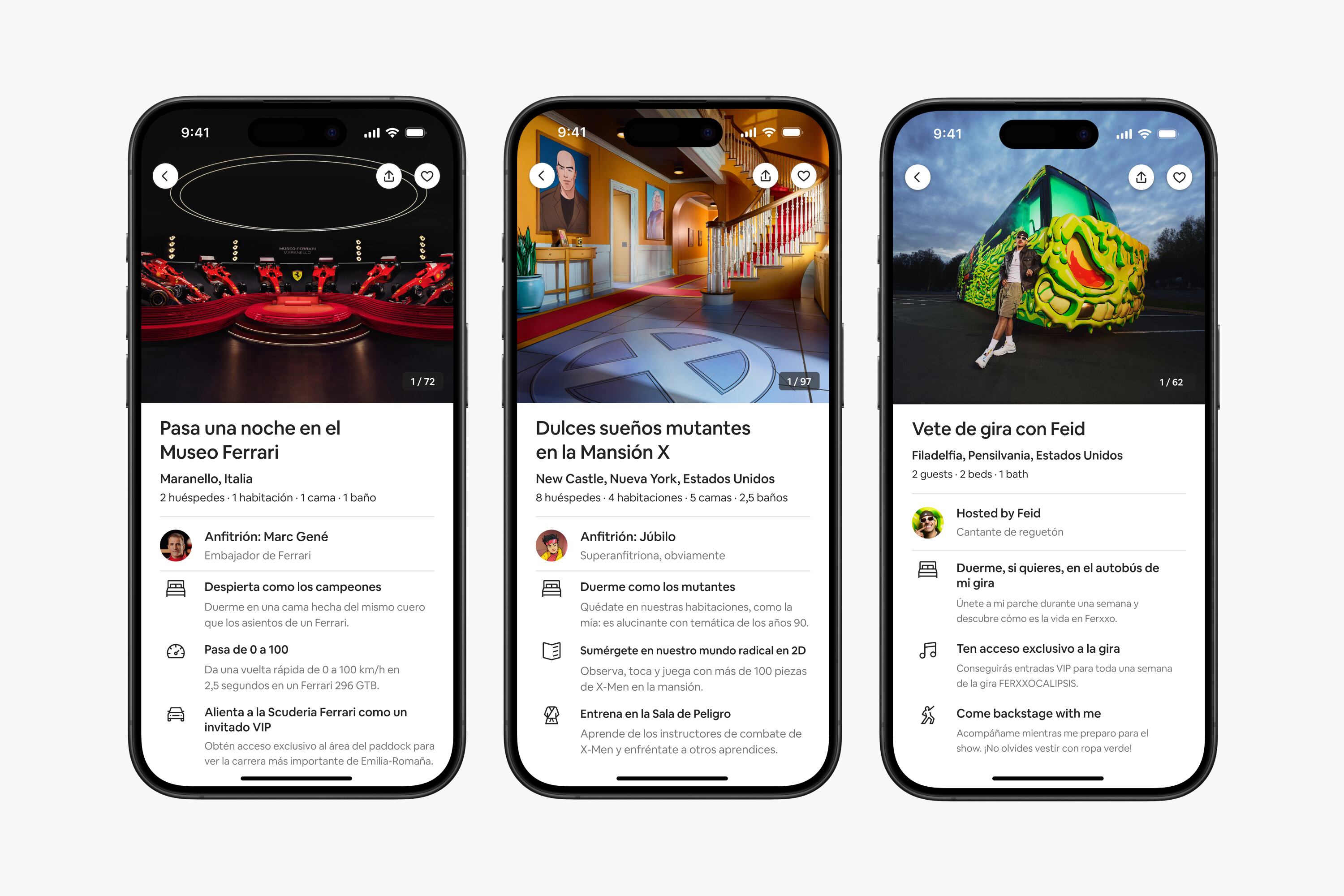 AirBnb lanza la experiencia 'Icónicos' que permite hospedarse en alojamientos de fantasía en varias zonas del mundo.