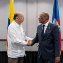 Álvaro Leyva y Ariel Henry.