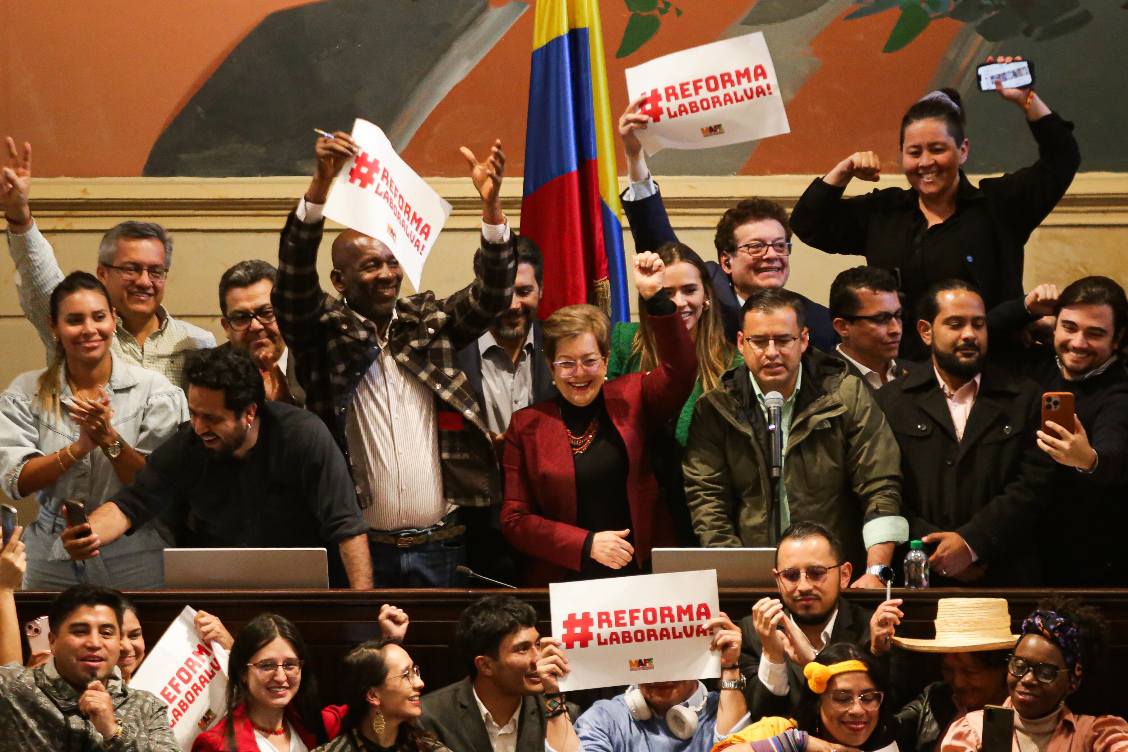 La reforma laboral ya fue aprobada en la Cámara de Representantes.