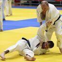 SOCHI, RUSSIA - FEBRUARY, 14 (RUSSIA OUT) Russian President Vladimir Putin attends judo trainings at Yug Sport complex in Sochi, Russia, February,14,2019. Russian President Putin has arrived to Sochi to meet with Belarussian, Turkish and Iranian Presidents. (Photo by Mikhail Svetlov/Getty Images)