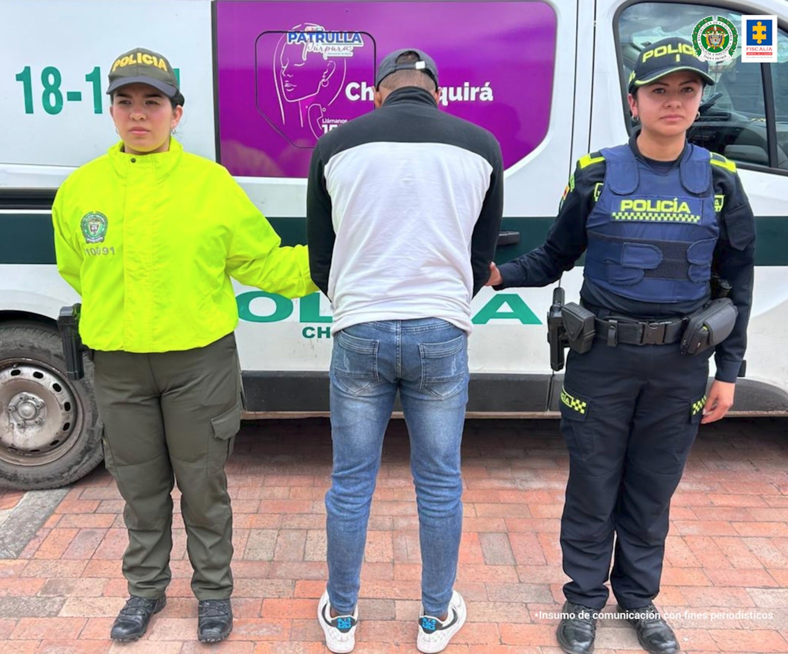 Cristian Camilo Castillo Alvarado, presuntamente responsable
de agredir física y sicológicamente a su compañera sentimental en Chiquinquirá.