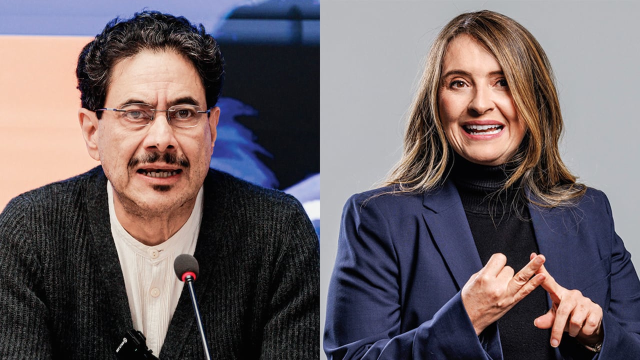 Iván Cepeda y Paloma Valencia.