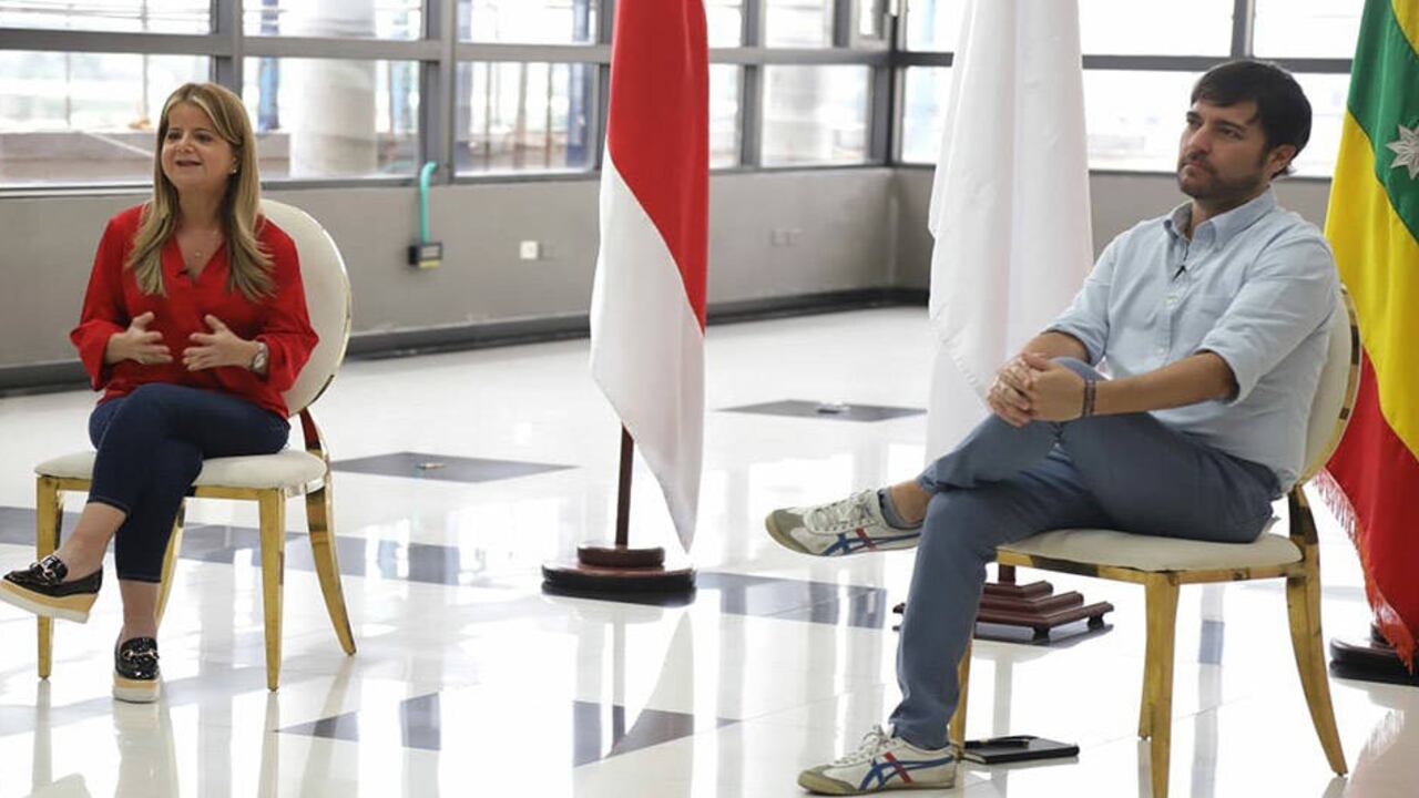 Noguera y Pumarejo realizaron un alocución conjunta este miércoles, para hace un balance y anunciar medidas.