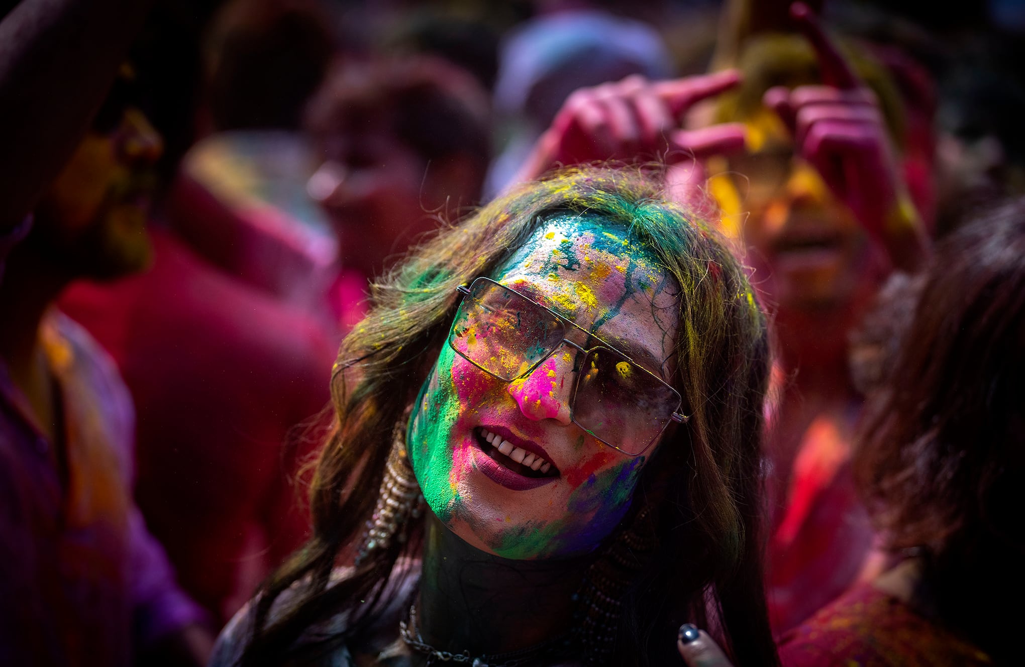 En imágenes : los colores del festival Holi en India