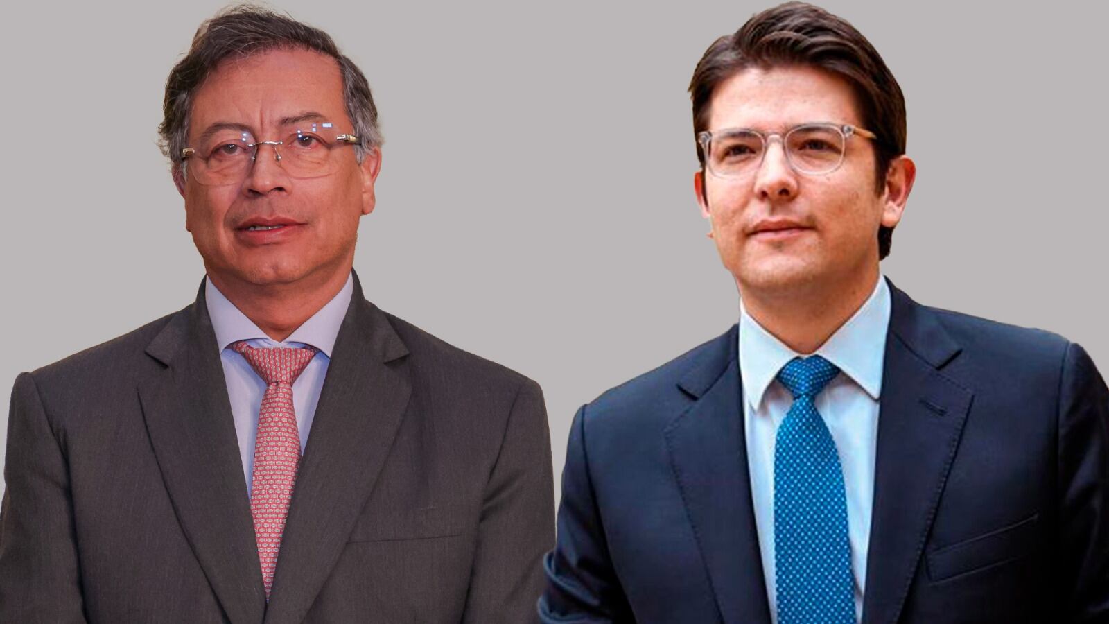 Gustavo Petro y Miguel Uribe Turbay.
