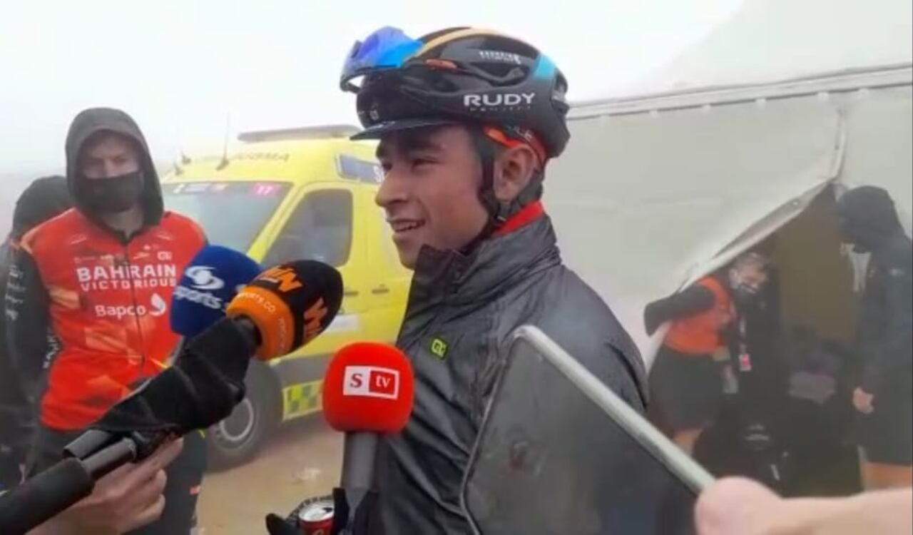 Santiago Buitrago sentencia que "queda mucha Vuelta" en la edición 77.