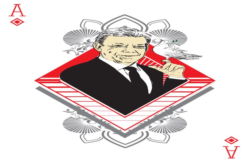 Ilustraciones de 'El as bajo la manga'.