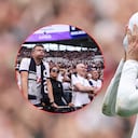 Afición y jugador del Tottenham lamental la actual situación del club en Premier League