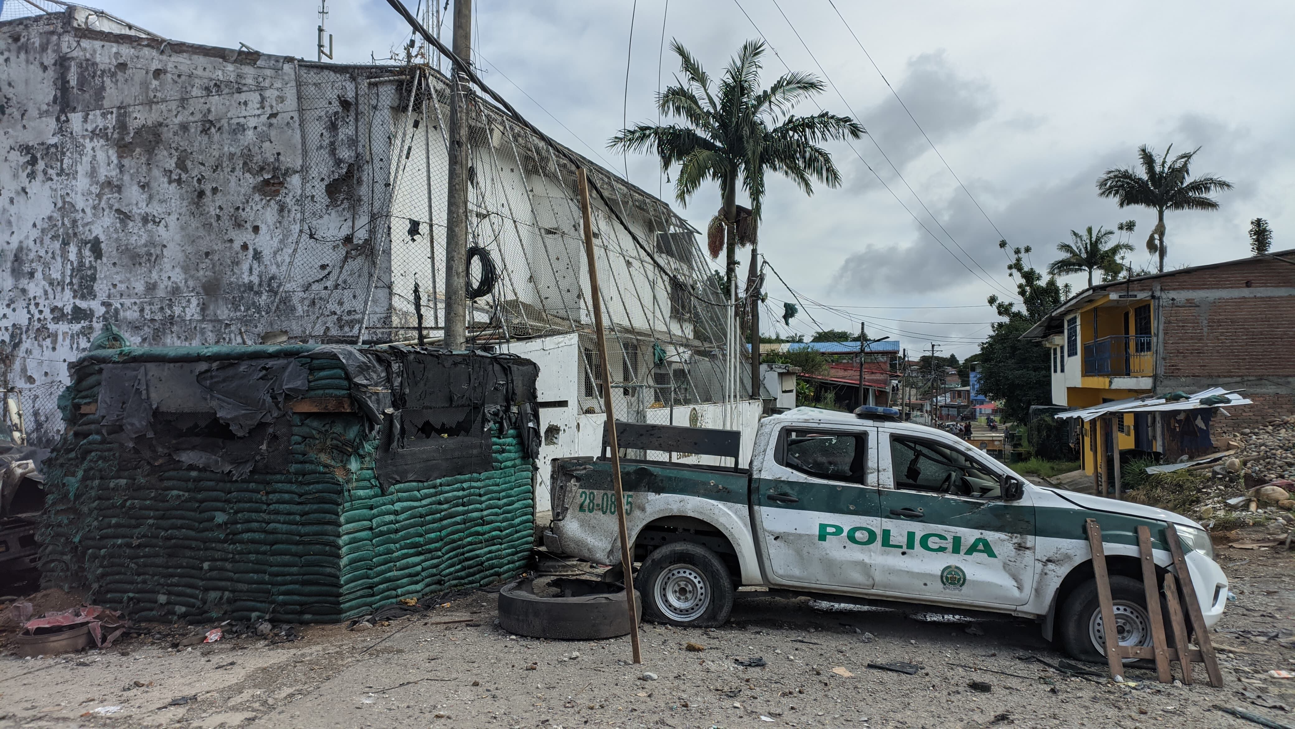 Morales, Cauca, un día después de la toma guerrillera.